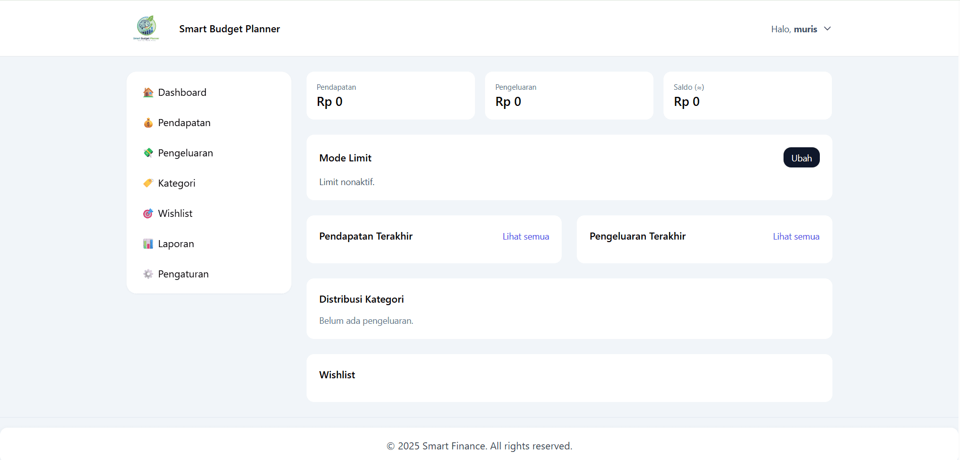 Smart Budget Planner